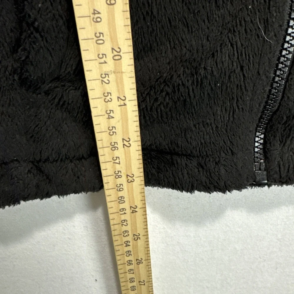 The North Face Full Zip Sherpa Jacket Womens XS Black Osito Fleece - Picture 6 of 10